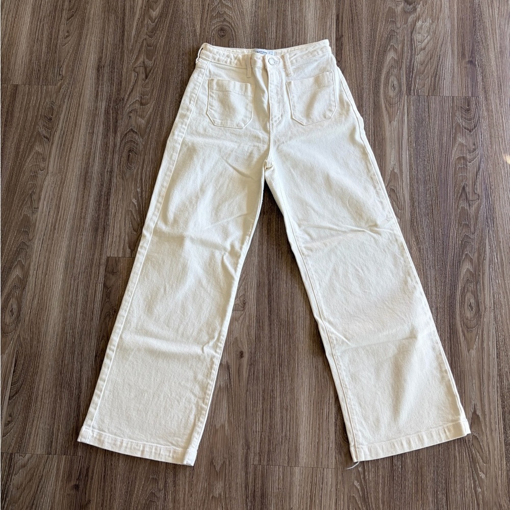 Just Black Denim White Jeans Size 27(4)